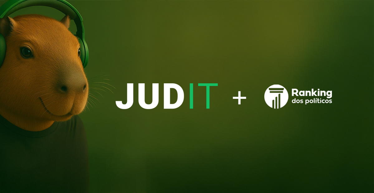Judit.io é a nova apoiadora do Ranking dos Políticos
