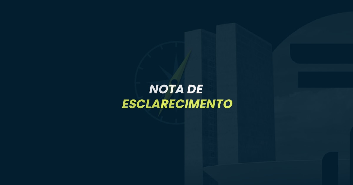 Nota de Esclarecimento - Pesquisa Parlamentar da Avaliação do Banco Central