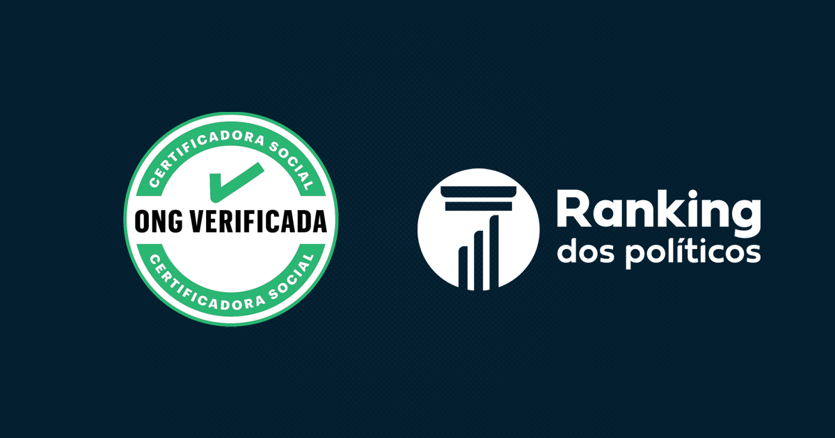 Ranking dos Políticos recebe selo "ONG verificada"
